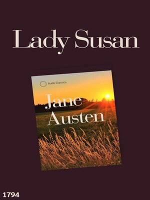 cover image of Lady Susan